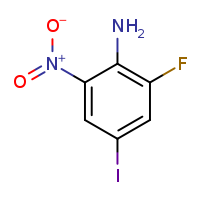 2-fluoro-4-iodo-6-nitroaniline