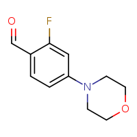 2-fluoro-4-(morpholin-4-yl)benzaldehyde