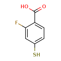 2-fluoro-4-sulfanylbenzoic acid