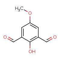 2-hydroxy-5-methoxybenzene-1,3-dicarbaldehyde
