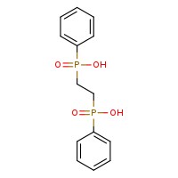 2-[hydroxy(phenyl)phosphoryl]ethyl(phenyl)phosphinic acid