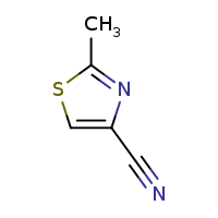 2-methyl-1,3-thiazole-4-carbonitrile