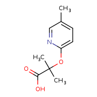 2-methyl-2-[(5-methylpyridin-2-yl)oxy]propanoic acid