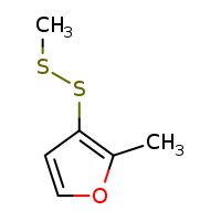2-methyl-3-(methyldisulfanyl)furan