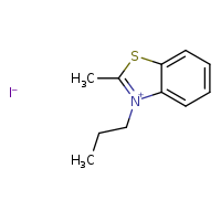 2-甲基-3-丙基-1,3-苯并噻唑-3-碘化铵