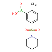 2-methyl-5-(piperidine-1-sulfonyl)phenylboronic acid