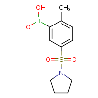 2-methyl-5-(pyrrolidine-1-sulfonyl)phenylboronic acid