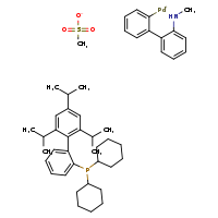 [2'-(methylamino)-[1,1'-biphenyl]-2-yl]palladiumylium xphos mesylate