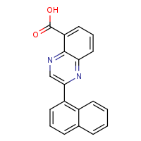 2-(naphthalen-1-yl)quinoxaline-5-carboxylic acid