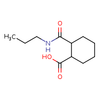 2-(propylcarbamoyl)cyclohexane-1-carboxylic acid