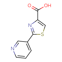 2-(pyridin-3-yl)-1,3-thiazole-4-carboxylic acid