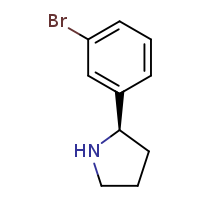 (2R)-2-(3-bromophenyl)pyrrolidine