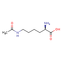 (2R)-2-amino-6-acetamidohexanoic acid