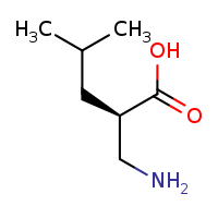(2R)-2-(aminomethyl)-4-methylpentanoic acid