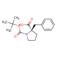 (2R)-2-benzyl-1-(tert-butoxycarbonyl)pyrrolidine-2-carboxylic acid