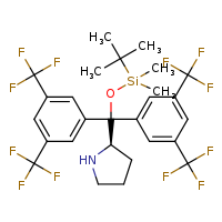 (2R)-2-{bis[3,5-bis(trifluoromethyl)phenyl][(tert-butyldimethylsilyl)oxy]methyl}pyrrolidine
