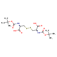 (2R)-2-[(tert-butoxycarbonyl)amino]-3-{[(2R)-2-[(tert-butoxycarbonyl)amino]-2-carboxyethyl]disulfanyl}propanoic acid