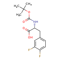 (2R)-2-[(tert-butoxycarbonyl)amino]-3-(3,4-difluorophenyl)propanoic acid