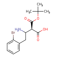(2R)-3-amino-4-(2-bromophenyl)-2-(tert-butoxycarbonyl)butanoic acid