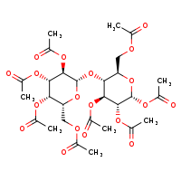[(2R,3R,4S,5R,6R)-4,5,6-tris(acetyloxy)-3-{[(2S,3R,4S,5S,6R)-3,4,5-tris(acetyloxy)-6-[(acetyloxy)methyl]oxan-2-yl]oxy}oxan-2-yl]methyl acetate