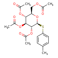 [(2R,3R,4S,5R,6S)-3,4,5-tris(acetyloxy)-6-[(4-methylphenyl)sulfanyl]oxan-2-yl]methyl acetate