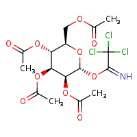 [(2R,3R,4S,5S,6R)-3,4,5-tris(acetyloxy)-6-[(2,2,2-trichloroethanimidoyl)oxy]oxan-2-yl]methyl acetate
