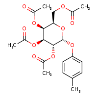[(2R,3S,4S,5R,6R)-3,4,5-tris(acetyloxy)-6-(4-methylphenoxy)oxan-2-yl]methyl acetate