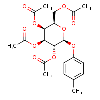 [(2R,3S,4S,5R,6S)-3,4,5-tris(acetyloxy)-6-(4-methylphenoxy)oxan-2-yl]methyl acetate