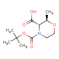 (2R,3S)-4-(tert-butoxycarbonyl)-2-methylmorpholine-3-carboxylic acid