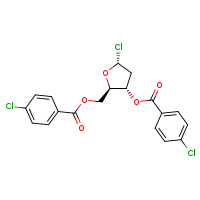 [(2R,3S,5R)-5-chloro-3-(4-chlorobenzoyloxy)oxolan-2-yl]methyl 4-chlorobenzoate