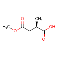 (2R)-4-methoxy-2-methyl-4-oxobutanoic acid