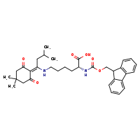 (2R)-6-{[1-(4,4-dimethyl-2,6-dioxocyclohexylidene)-3-methylbutyl]amino}-2-{[(9H-fluoren-9-ylmethoxy)carbonyl]amino}hexanoic acid