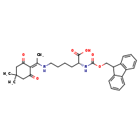 (2R)-6-{[1-(4,4-dimethyl-2,6-dioxocyclohexylidene)ethyl]amino}-2-{[(9H-fluoren-9-ylmethoxy)carbonyl]amino}hexanoic acid