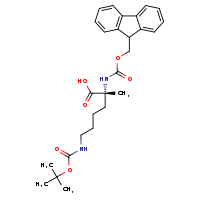 (2R)-6-[(tert-butoxycarbonyl)amino]-2-{[(9H-fluoren-9-ylmethoxy)carbonyl]amino}-2-methylhexanoic acid