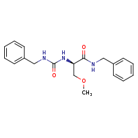 (2R)-N-benzyl-2-[(benzylcarbamoyl)amino]-3-methoxypropanamide