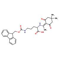 (2S)-2-{[1-(4,4-dimethyl-2,6-dioxocyclohexylidene)ethyl]amino}-5-{[(9H-fluoren-9-ylmethoxy)carbonyl]amino}pentanoic acid