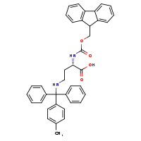 (2S)-2-{[(9H-fluoren-9-ylmethoxy)carbonyl]amino}-4-{[(4-methylphenyl)diphenylmethyl]amino}butanoic acid