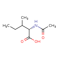 (2S)-2-acetamido-3-methylpentanoic acid