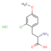 (2S)-2-amino-3-(2-chloro-4-methoxyphenyl)propanoic acid hydrochloride