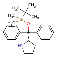 (2S)-2-{[(tert-butyldimethylsilyl)oxy]diphenylmethyl}pyrrolidine