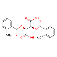 (2S,3S)-2,3-bis(2-methylbenzoyloxy)butanedioic acid