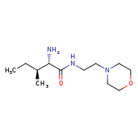 (2S,3S)-2-amino-3-methyl-N-[2-(morpholin-4-yl)ethyl]pentanamide