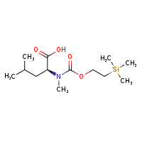 (2S)-4-methyl-2-[methyl({[2-(trimethylsilyl)ethoxy]carbonyl})amino]pentanoic acid
