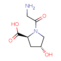 (2S,4R)-1-(2-aminoacetyl)-4-hydroxypyrrolidine-2-carboxylic acid