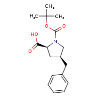 (2S,4S)-4-benzyl-1-(tert-butoxycarbonyl)pyrrolidine-2-carboxylic acid