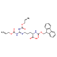 (2S)-5-{[bis({[(prop-2-en-1-yloxy)carbonyl]amino})methylidene]amino}-2-{[(9H-fluoren-9-ylmethoxy)carbonyl]amino}pentanoic acid