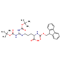 (2S)-5-({bis[(tert-butoxycarbonyl)amino]methylidene}amino)-2-{[(9H-fluoren-9-ylmethoxy)carbonyl]amino}pentanoic acid