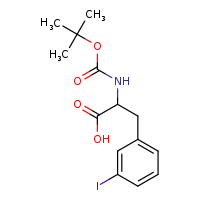 2-[(tert-butoxycarbonyl)amino]-3-(3-iodophenyl)propanoic acid