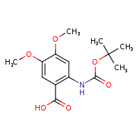 2-[(tert-butoxycarbonyl)amino]-4,5-dimethoxybenzoic acid