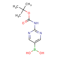 2-[(tert-butoxycarbonyl)amino]pyrimidin-5-ylboronic acid
